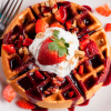 WAFFLE FRUTOS ROJOS